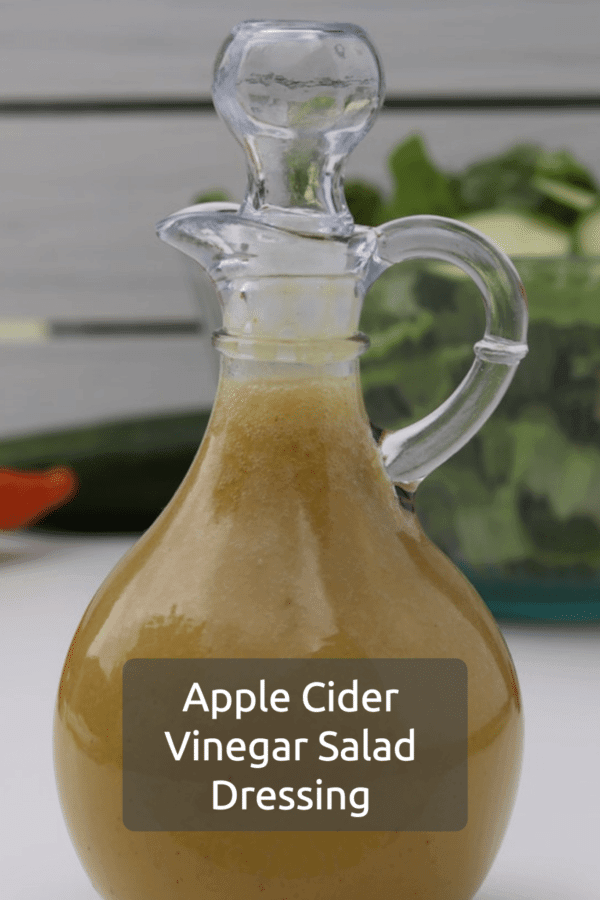 Raw Apple Cider Vinegar Dressing
