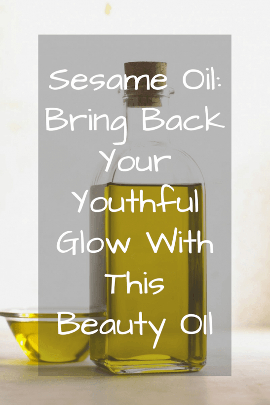 Sesame Oil for Face and Body