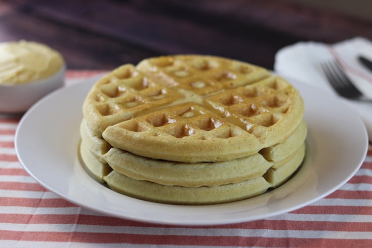 Buckwheat Sourdough Waffles (Gluten-free, Additive-free)