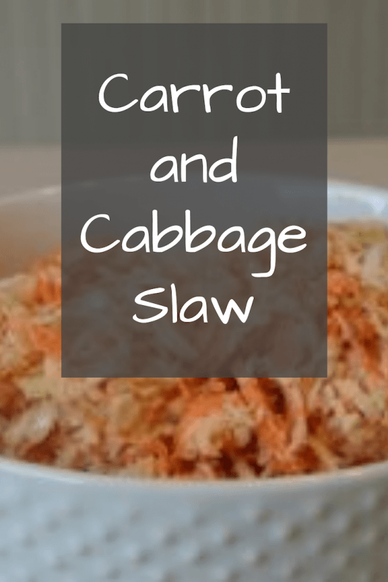 Carrot and Cabbage Slaw