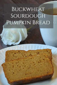 Buckwheat Sourdough Pumpkin Bread
