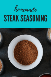 Homemade Steak Seasoning gluten-free, additive-free, preservative-free, chemical-free