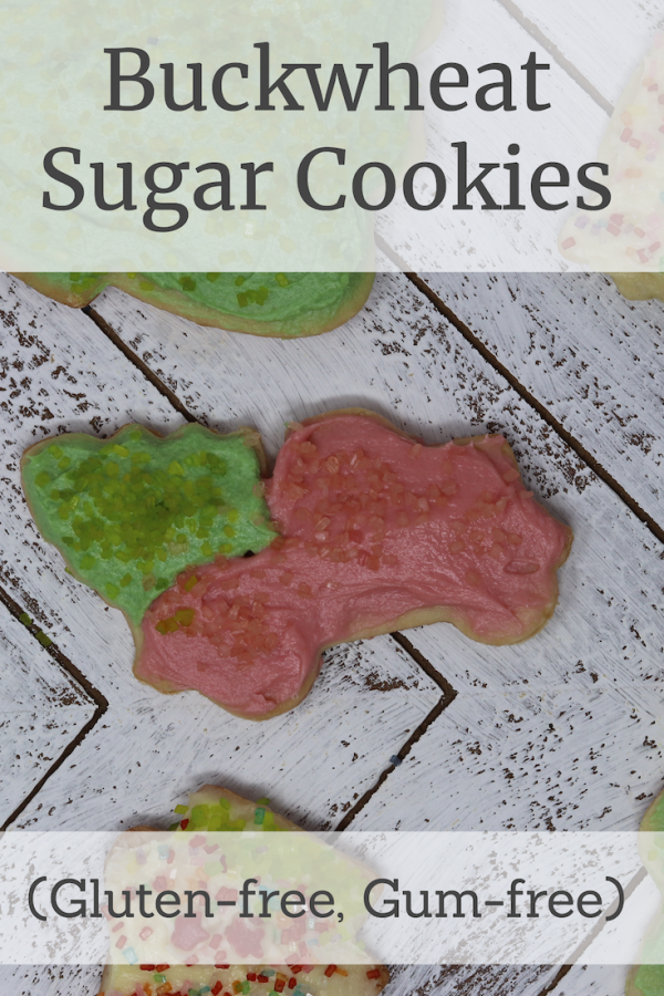 Buckwheat Sourdough Sugar Cookies (Glutenfree, Additivefree