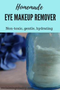 Homemade Eye Makeup Remover