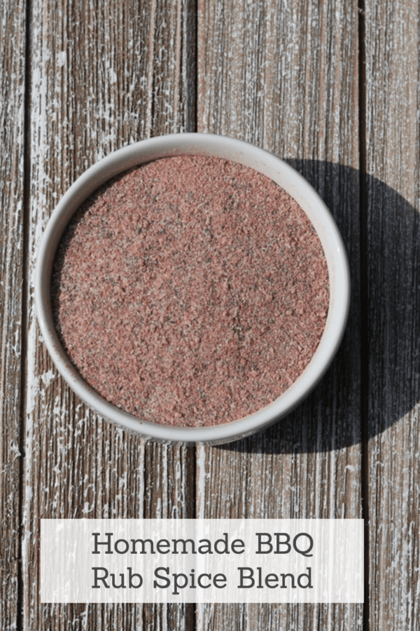 Homemade BBQ Rub Spice Blend