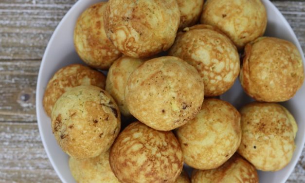 Buckwheat Sourdough Ebelskivers (aka Pancake Balls)