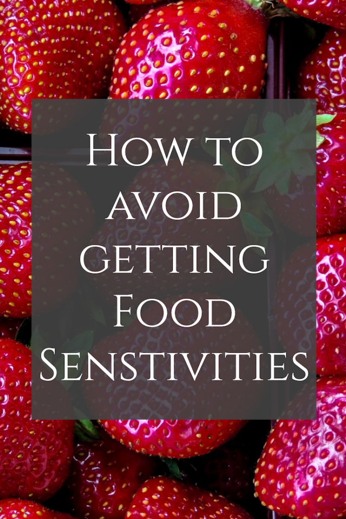 Avoid Food Sensitivities