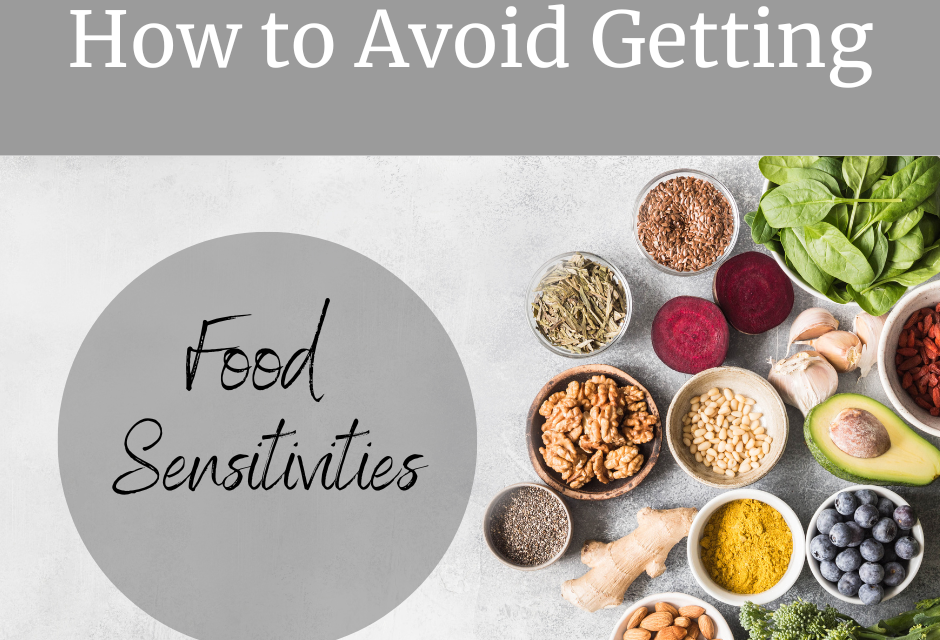 How to Avoid Getting Food Sensitivities